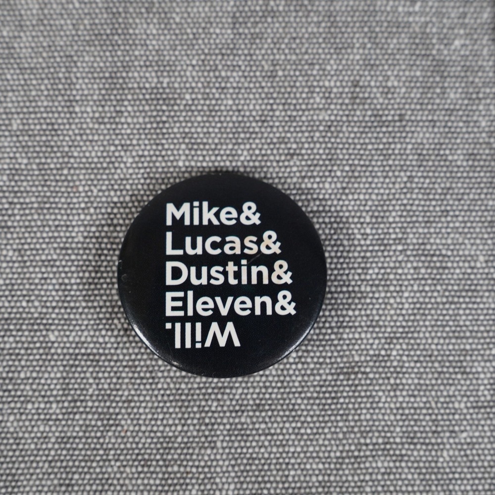 Stranger Things Names List Pin Mike Lucas Dustin Eleven Will Genuine Netflix